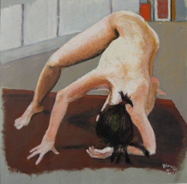 Dessin intitulée "N°815   Subtile" par R. Cavalié, Œuvre d'art originale, Pastel
