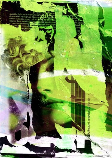 Grafika cyfrowa / sztuka generowana cyfrowo zatytułowany „Mysterious of woman…” autorstwa Tomasz Rolko, Oryginalna praca, Ko…