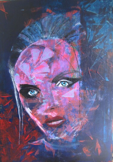 Peinture intitulée "Dodi" par Philippe Rabouille (Raph), Œuvre d'art originale, Acrylique