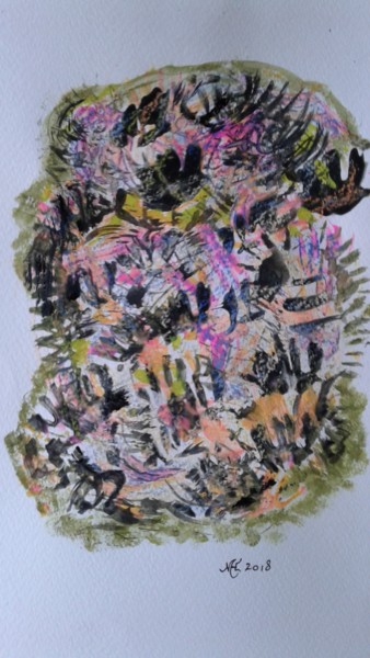 Schilderij getiteld "20180525-095851.jpg" door Marianne Huizinga, Origineel Kunstwerk