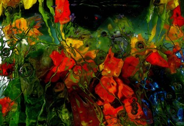 Fotografía titulada "melange de fleurs..…" por Aquartistiq, Obra de arte original, Fotografía digital