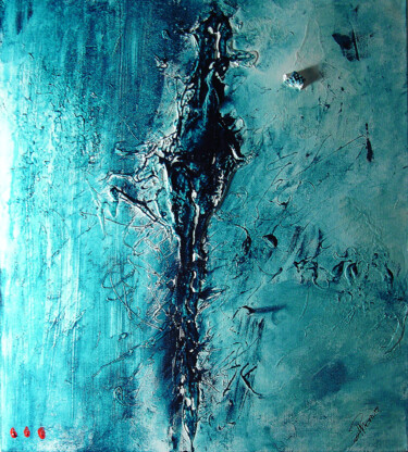 Peinture intitulée "Isis" par Pascal Thomas, Œuvre d'art originale, Acrylique
