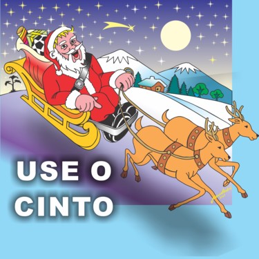 Artes digitais intitulada "Cartum de Natal" por Dimarco.Art, Obras de arte originais, Trabalho Digital 2D