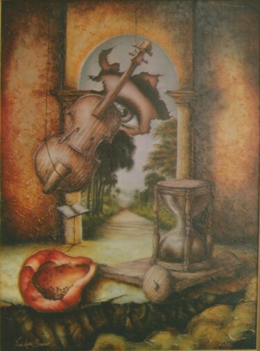 绘画 标题为“nostalgias.jpg” 由Odin Ramses Aviles Bascaro, 原创艺术品, 油
