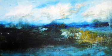 Peinture intitulée "Terra" par Pascal Thomas, Œuvre d'art originale, Acrylique