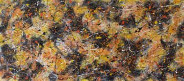 Pittura intitolato "« Volcano № 2 » by…" da M.Y.Art, Opera d'arte originale, Acrilico