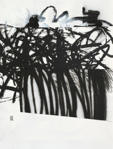 Collages intitulée "AGAINST ALL ODDS" par Luc Pierre, Œuvre d'art originale, Papier