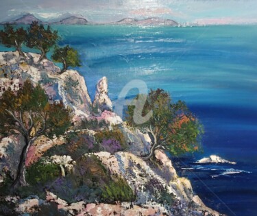 Peinture intitulée "Balade dans les cal…" par Milorv, Œuvre d'art originale