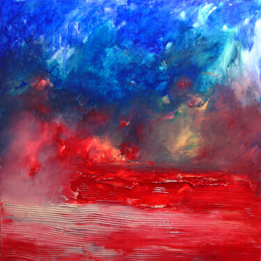 Après la haine… Peinture intitulée "Après la haine…" par Pascal Thomas, Œuvre d'art originale, Acrylique