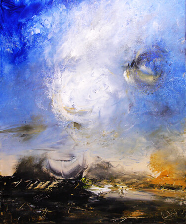 Après le soleil Peinture intitulée "Après le soleil" par Pascal Thomas, Œuvre d'art originale, Acrylique