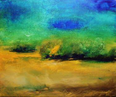 Peinture intitulée "Songe" par Pascal Thomas, Œuvre d'art originale, Acrylique
