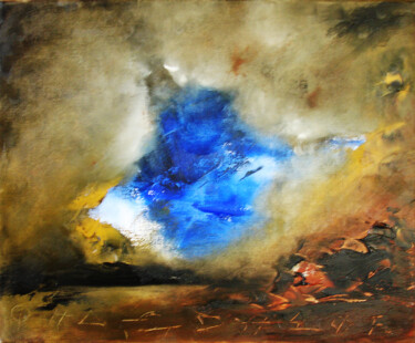 Peinture intitulée "Le jour viendra" par Pascal Thomas, Œuvre d'art originale, Acrylique