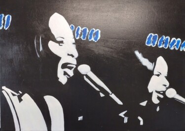 Painting titled "Les Choristes #arti…" by Philippe Rabouille (Raph), Original Artwork, Acrylic