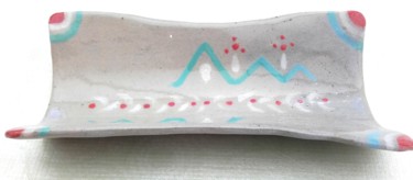 Artisanat intitulée "Gondole amuse-bouche" par Marian Cobos, Œuvre d'art originale, Nourriture & boisson