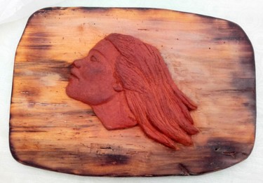 Sculpture intitulée "Regard en liberté" par Marian Cobos, Œuvre d'art originale, Céramique