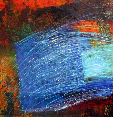Peinture intitulée "vent du Nord" par Marcelle Hamelin, Œuvre d'art originale, Autre