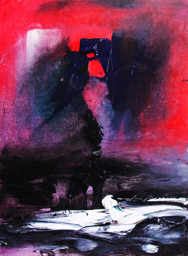 Peinture intitulée "obsession-73x54.jpg" par Pascal Thomas, Œuvre d'art originale