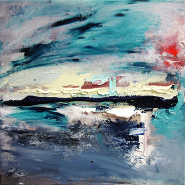 Peinture intitulée "Rage" par Pascal Thomas, Œuvre d'art originale, Acrylique