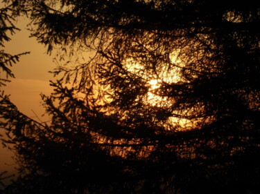 Photographie intitulée "Soleil levant un ma…" par Laure Barlet, Œuvre d'art originale