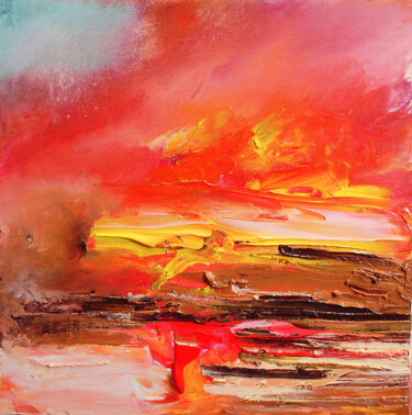Peinture intitulée "Pardon" par Pascal Thomas, Œuvre d'art originale, Acrylique