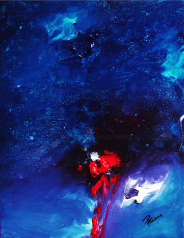 Peinture intitulée "Cœur brisé !" par Pascal Thomas, Œuvre d'art originale, Acrylique