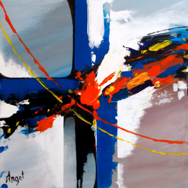 Untitled Abstract2 #artistsupportpledge 绘画 标题为“Untitled Abstract2…” 由Thierry Angot, 原创艺术品, 丙烯