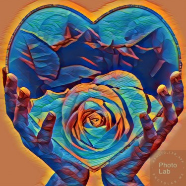 Une rose sur mon coeur