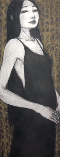 Drawing titled "Bijin-Ga ( Belles f…" by Souske, Original Artwork, Charcoal