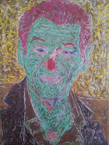 PATRICK DUPOND 'COLLECTION PRIVÉE P.DUPOND' 绘画 标题为“PATRICK DUPOND 'COL…” 由Marjinal Artiste Peintre Décalé Français, 原创艺术品, 丙烯