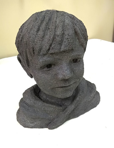 Sculpture intitulée "Diégo" par Adyne Gohy, Œuvre d'art originale, Terre cuite