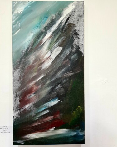Peinture intitulée "Le passager" par Miguelle Mahuton, Œuvre d'art originale