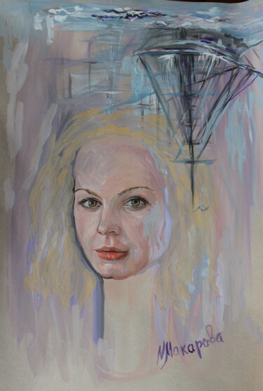 Dessin intitulée "Alisa Voks" par Margarita Makarova, Œuvre d'art originale, Autre