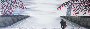 Peinture intitulée "Tableau personnalisé" par Marilyn, Œuvre d'art originale, Acrylique