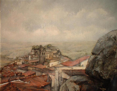 绘画 标题为“Fermoselle - Vista…” 由Tomás Castaño, 原创艺术品, 油