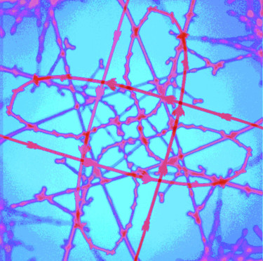 Digitale Kunst mit dem Titel "Brain" von Julianna Dávid, Original-Kunstwerk, Andere