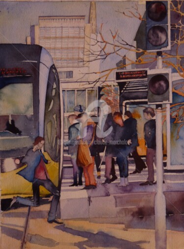 Brest, le tram, station Siam