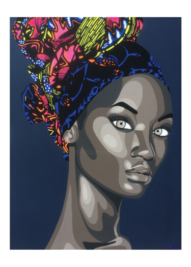 Arts numériques intitulée "Lithographie " Dans…" par Ann'Soco, Œuvre d'art originale, Peinture numérique