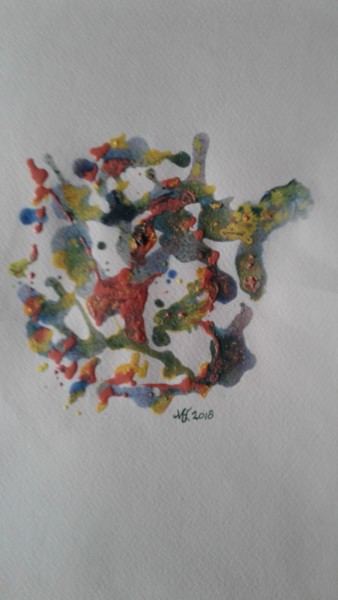 Schilderij getiteld "20180616-210115.jpg" door Marianne Huizinga, Origineel Kunstwerk