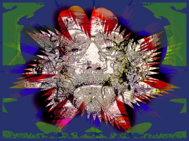Digital Arts titled "Дима Dima 46" by Dima Dima Vil Ms Wilms (Rok Zivopisec Rock Painter), Original Artwork, 2D Digital Work