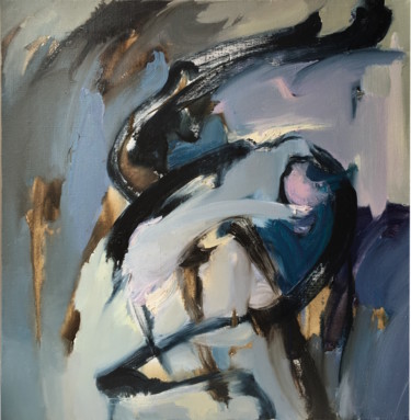 Painting titled "# 17." by Nadya Zhuravskaya, Original Artwork, Oil