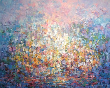 Peinture intitulée "Grecja / Greece" par Krzysztof Lozowski, Œuvre d'art originale