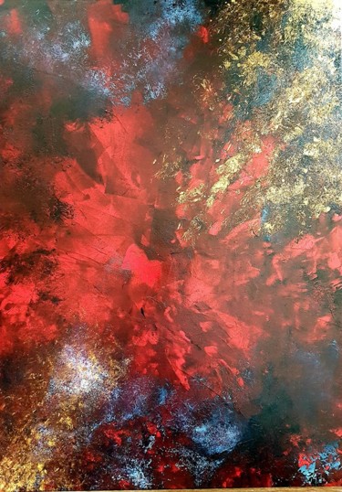 Peinture intitulée "" Emotions "" par Cel . B, Œuvre d'art originale, Acrylique