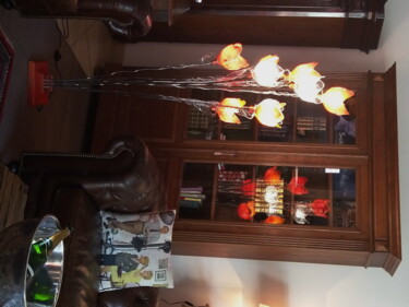 Lampadaire orange