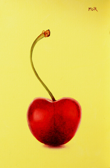 绘画 标题为“Cherry Number Three” 由Dietrich Moravec, 原创艺术品, 丙烯