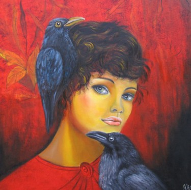 Peinture intitulée "Requiem pour un mer…" par Alix, Œuvre d'art originale, Huile