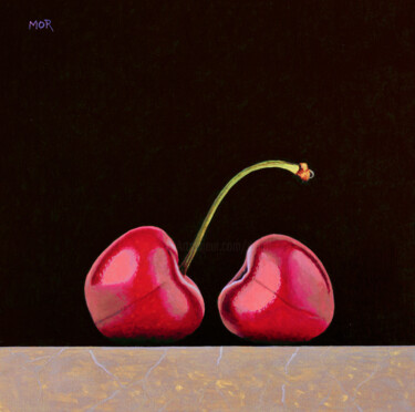 绘画 标题为“Cherry Number Four” 由Dietrich Moravec, 原创艺术品, 丙烯