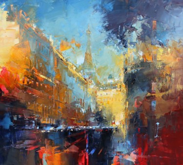 Peinture intitulée "Paris VII 2" par Benoit Havard, Œuvre d'art originale