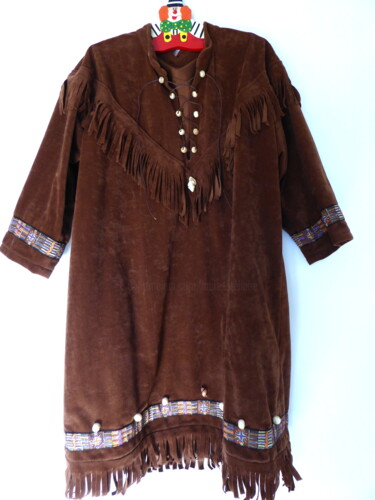 Artisanat intitulée "Robe indienne enfant" par Laure Barlet, Œuvre d'art originale, Vêtements pour filles