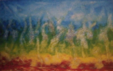 Peinture intitulée "Force Tellurique -…" par Pulsart, Œuvre d'art originale