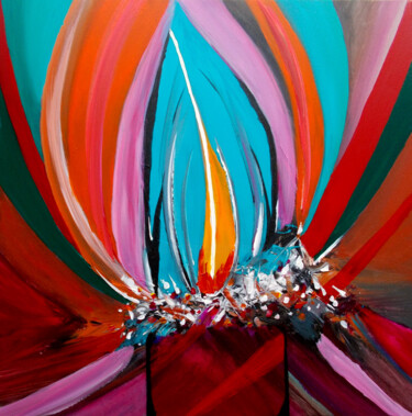 Composition Abstraite 绘画 标题为“Composition Abstrai…” 由Thierry Angot, 原创艺术品, 丙烯